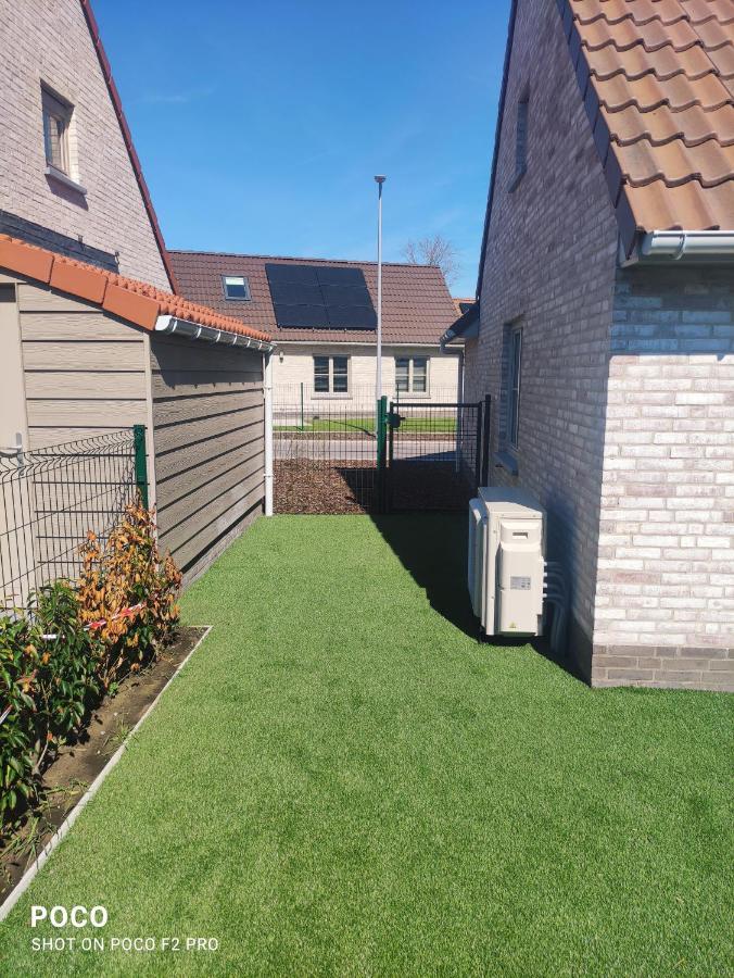 Vakantiewoning Polderhuis 10, Airco En Verwarming In Alle Kamers, Prive Parkeerplaats En Afgesloten Tuin コクセッド エクステリア 写真