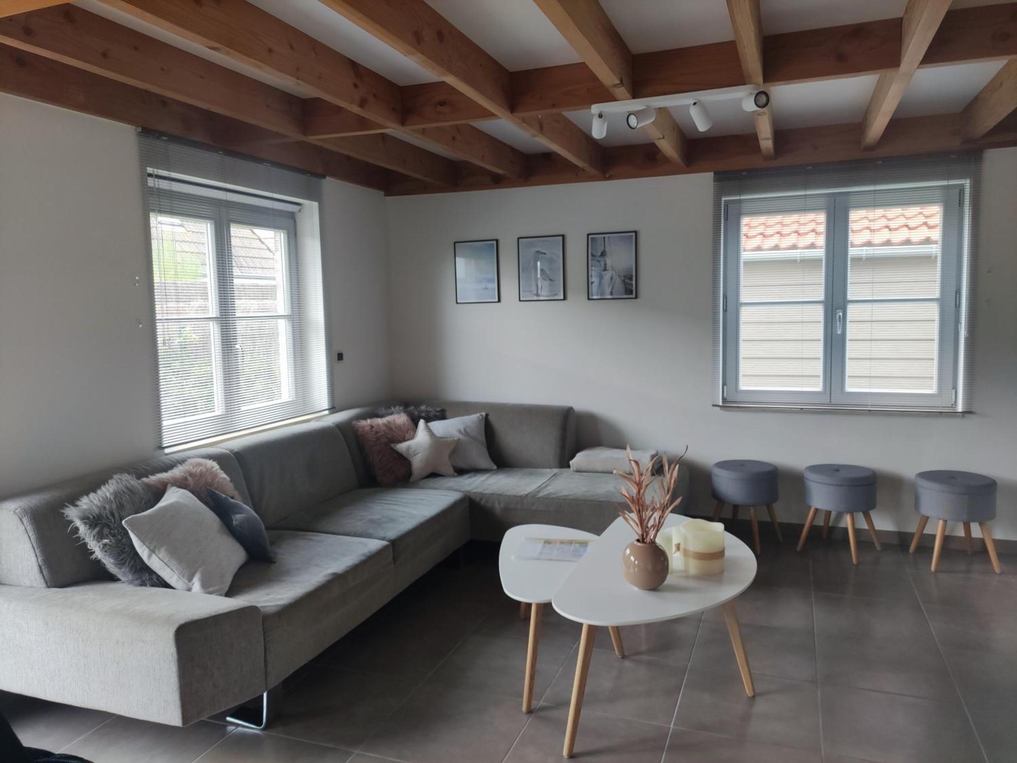 Vakantiewoning Polderhuis 10, Airco En Verwarming In Alle Kamers, Prive Parkeerplaats En Afgesloten Tuin コクセッド エクステリア 写真