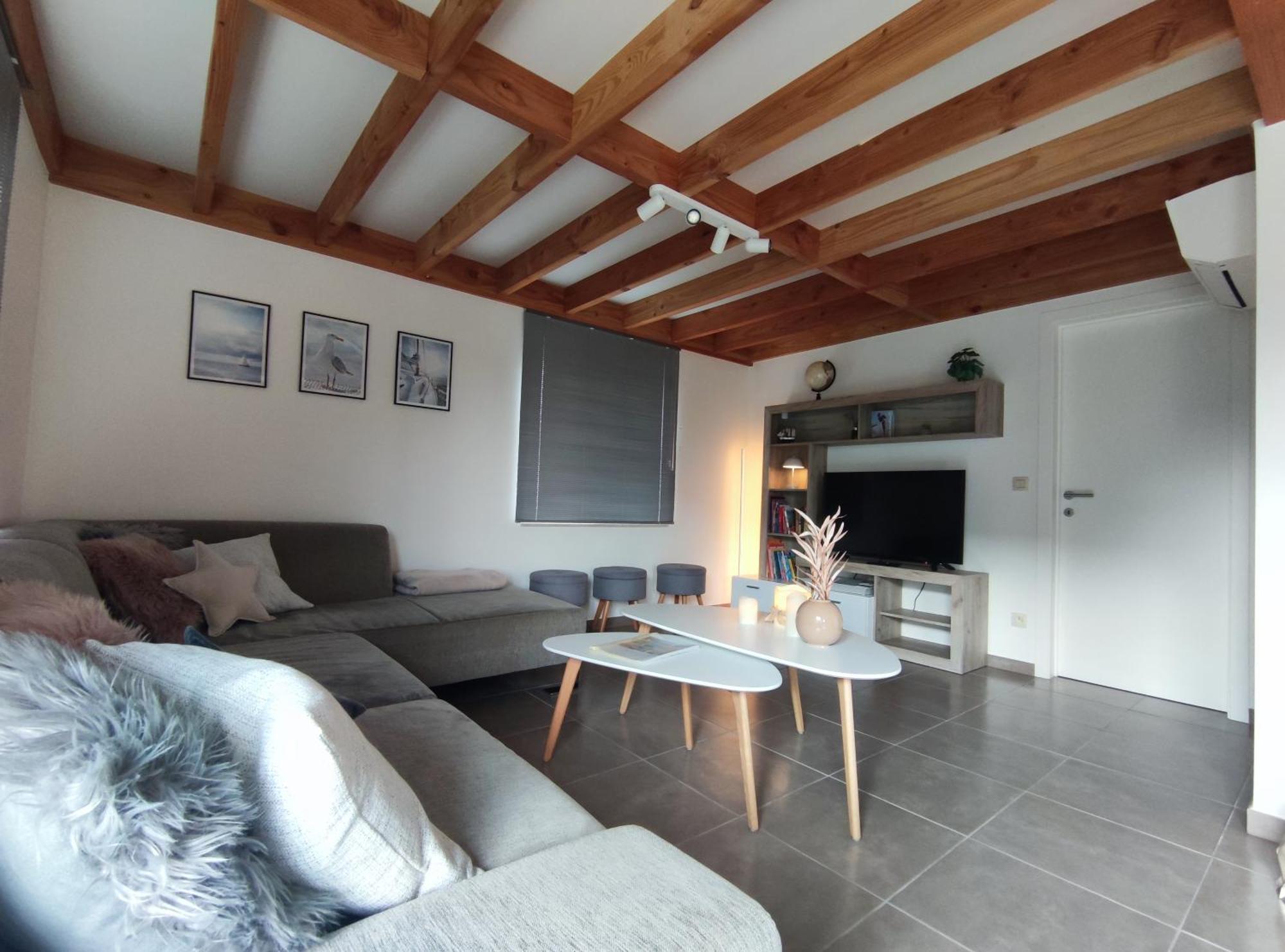 Vakantiewoning Polderhuis 10, Airco En Verwarming In Alle Kamers, Prive Parkeerplaats En Afgesloten Tuin コクセッド エクステリア 写真